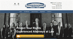 Desktop Screenshot of centralialaw.com